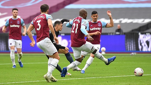 West Ham 1–1 Man City: Thầy trò Guardiola dậm chân ở nửa sau BXH