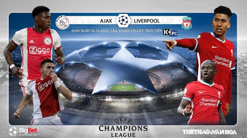 Soi kèo nhà cái Ajax vs Liverpoool. Vòng bảng Cúp C1 châu Âu. Trực tiếp K+PM