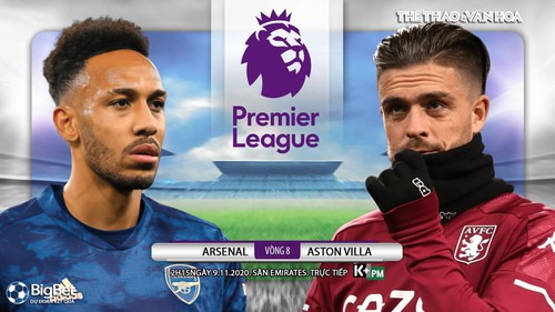 Soi kèo nhà cái Arsenal vs Aston Villa. Vòng 8 giải Ngoại hạng Anh. Trực tiếp K+ PM