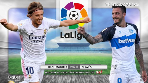 Soi kèo nhà cái Real Madrid vs Alaves. Vòng 11 La Liga. Trực tiếp BĐTV