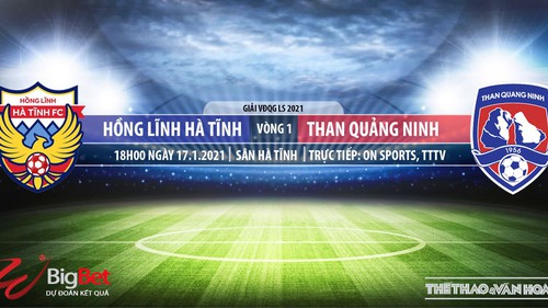 Soi kèo nhà cái Hà Tĩnh vs Than Quảng Ninh. VTC3 trực tiếp bóng đá Việt Nam