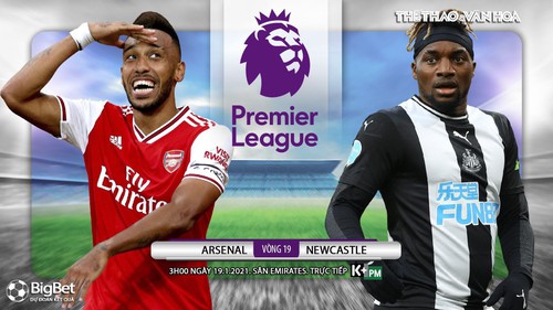 Soi kèo nhà cái Arsenal vs Newcastle. K+, K+PM trực tiếp bóng đá Anh