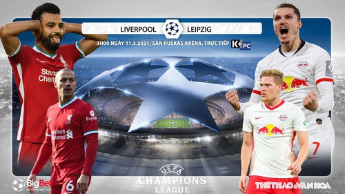 Soi kèo nhà cái Liverpool vs Leipzig. Lượt về vòng 1/8 Cúp C1 châu Âu