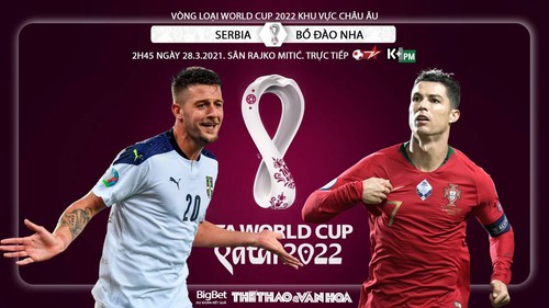 Soi kèo nhà cái Serbia vs Bồ Đào Nha. Vòng loại World Cup 2022 khu vực châu Âu