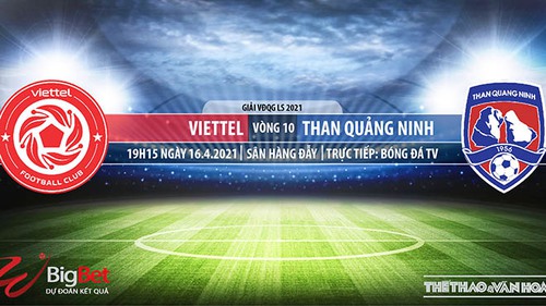 Soi kèo nhà cái Viettel vs Quảng Ninh. BĐTV trực tiếp bóng đá Việt Nam