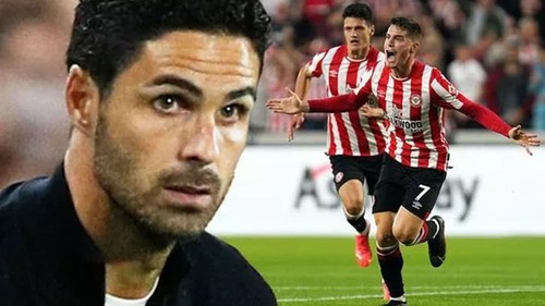 Arteta chỉ ra lý do khiến Arsenal thua đội mới lên hạng Brentford