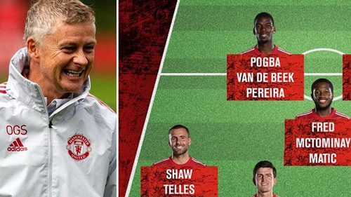 MU: Solskjaer đang có một đội hình đặc biệt nhất