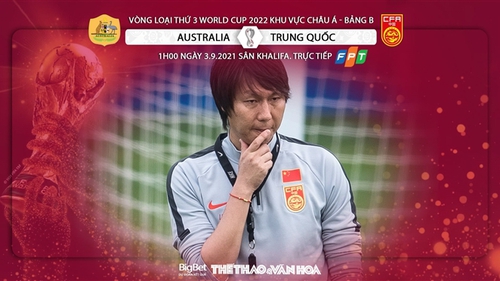 Soi kèo nhà cái Úc vs Trung Quốc và nhận định bóng đá vòng loại World Cup 2022 châu Á (1h00, 3/9)