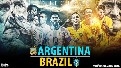 Soi kèo nhà cái Argentina vs Brazil. Nhận định, dự đoán bóng đá vòng loại World Cup 2022 (6h30, 17/11)