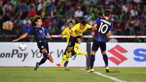 KẾT QUẢ bóng đá Malaysia 4-0 Lào, AFF Cup hôm nay