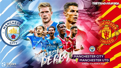 Soi kèo nhà cái Man City vs MU. Nhận định, dự đoán bóng đá Anh (23h30, 6/3)