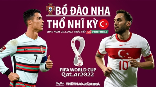 Soi kèo nhà cái Bồ Đào Nha vs Thổ Nhĩ Kỳ. Nhận định, dự đoán bóng đá vòng loại World Cup 2022 (2h45, 25/3)