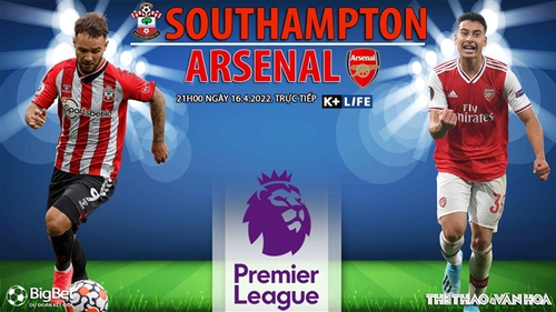 Soi kèo nhà cái Southampton vs Arsenal. Nhận định, dự đoán bóng đá Anh (21h00, 16/4)