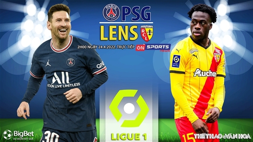 Soi kèo nhà cái PSG vs Lens. Nhận định, dự đoán bóng đá Ligue 1 (2h00, 24/4)