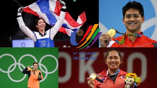 Những người hùng Olympic đi săn 'Vàng' ở SEA Games 31