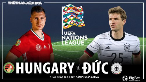 Soi kèo nhà cái Hungary vs Đức. Nhận định, dự đoán bóng đá Nations League (1h45, 12/6)