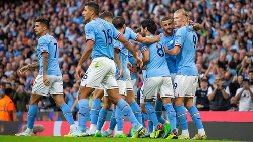 Man City 6-0 Nottingham: Haaland lại lập hat-trick, Man City mở tiệc bàn thắng