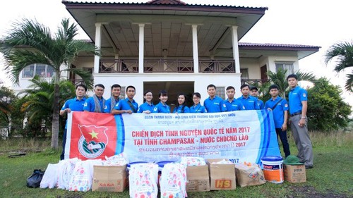 4 ngày tình nguyện đáng nhớ tại nước bạn Lào