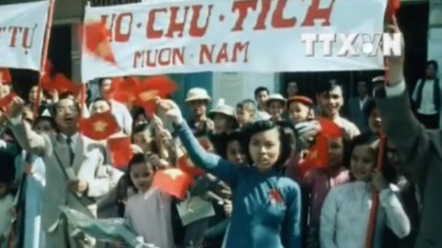 Xem lại những thước phim màu quý giá ngày Thủ đô Hà Nội hoàn toàn giải phóng