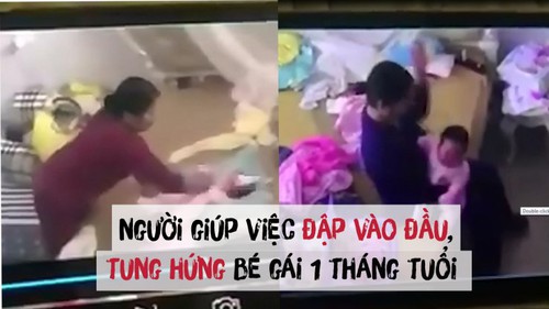 Kẻ giúp việc hành hạ dã man bé gái hơn 1 tháng tuổi có thể bị truy tố tội gì?