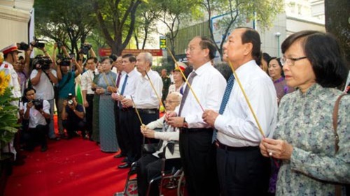 Khánh thành Đài Tưởng niệm 'Biệt động Thành đánh Đài Phát thanh Sài Gòn năm 1968'