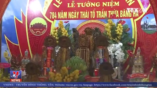 VIDEO khai hội Đền Trần - Thái Bình