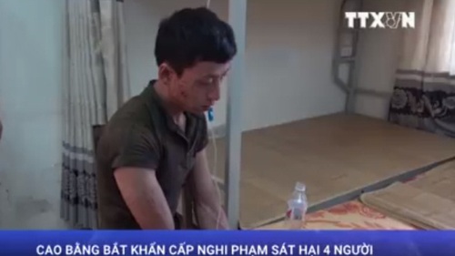 VIDEO: Cao Bằng bắt khẩn cấp nghi phạm sát hại 4 người