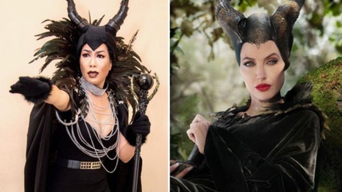 Trịnh Kim Chi dựng 'Tiên hắc ám', tạo hình giống Angelina Jolie