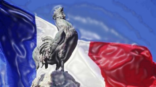 Gà Gaulois gáy chào nước Nga