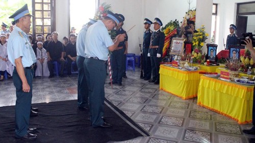 Lễ viếng và Lễ truy điệu Thượng tá Khuất Mạnh Trí và Đại tá Phạm Giang Nam