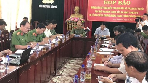 Công an Điện Biên thông báo nguyên nhân vụ nổ súng làm 3 người chết