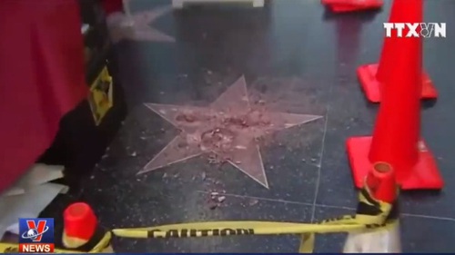 Người phá ngôi sao trên Đại lộ danh vọng bị phạt 1 ngày tù giam, 3 năm quản chế và 9.500 USD