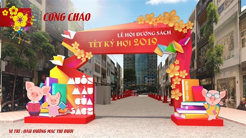 Đường sách Tết Kỷ Hợi 2019 có gì lạ?