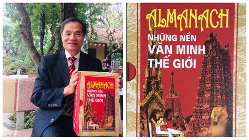 Cuốn'Almanach Những nền văn minh thế giới' tái bản lần 3: 'Một bảo tàng, một thư viện' thu nhỏ