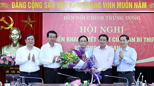 Ban Bí thư Trung ương Đảng bổ nhiệm nhân sự 2 cơ quan