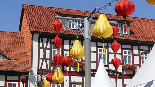 Đèn lồng Hội An thắp sáng tại Wernigerode (CHLB Đức)