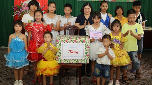 Bắc Giang: Nhiều hoạt động chăm sóc trẻ em nhân Ngày Quốc tế thiếu nhi 1/6