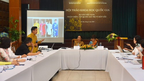 Hội thảo quốc gia 'Áo dài Việt Nam: Nhận diện, tập quán, giá trị và bản sắc'