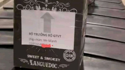 Bộ Giao thông Vận tải thông tin về lô hàng đi Tân Sơn Nhất gắn tên Bộ trưởng