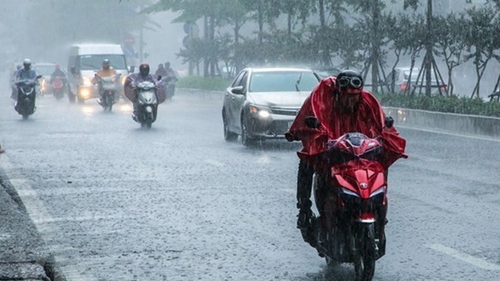 Nam Bộ tiếp tục mưa rào và dông nhiều nơi
