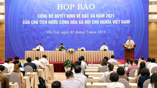 Công bố Quyết định về đặc xá năm 2021 của Chủ tịch nước