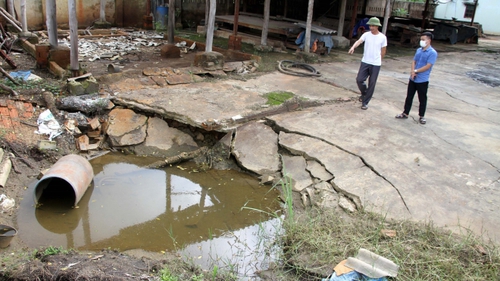 Nghệ An liên tiếp xuất hiện các 'hố tử thần' khiến người dân bất an