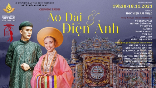 NTK Viết Bảo đạo diễn 'Lễ hội Áo dài & Điện ảnh' tại LHP Việt Nam