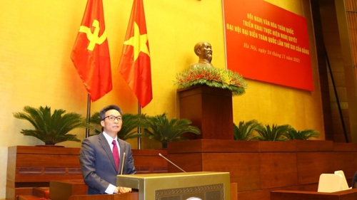 Phó Thủ tướng Vũ Đức Đam: Đề cao giá trị truyền thống của dân tộc Việt Nam để xây dựng đất nước phát triển phồn vinh