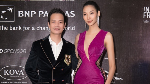 NTK Hoàng Hải hội ngộ Á hậu Hoàng Thùy tại lễ ra mắt Saigon Urban Arts