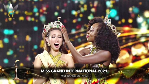 Nguyễn Thúc Thùy Tiên trở thành Hoa hậu Hòa bình Quốc tế 2021: 'Đấu trường sắc đẹp' thuộc Top 6 thế giới