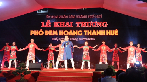 Khai trương Phố đêm Hoàng thành Huế