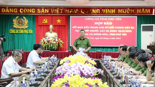 Vụ án mạng khiến 3 người tử vong tại Phú Yên: Xử lý sớm để răn đe, phòng ngừa tội phạm