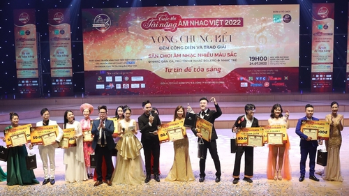 Chung kết 'Tài năng âm nhạc Việt' năm 2022