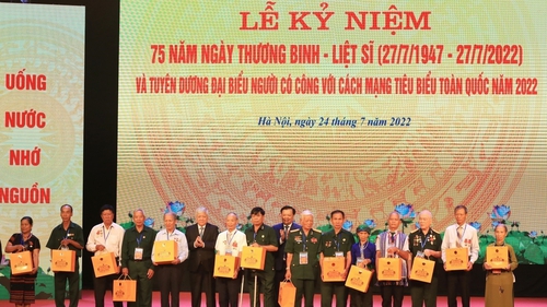 75 năm Ngày Thương binh, liệt sĩ: Sẽ mãi ghi nhớ, sẽ mãi tự hào